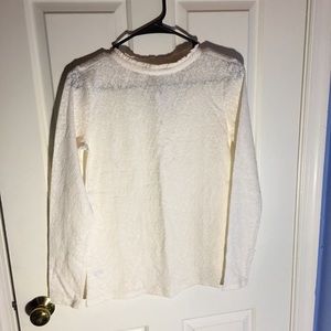 Beige Lace Blouse